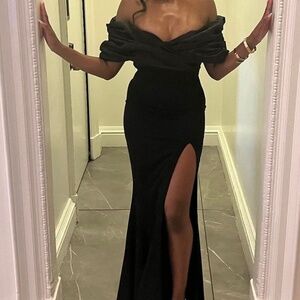 Alieva Formal Off the Shoulder Dress